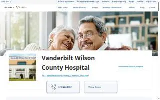 Vanderbilt Wilson County Hospital website
