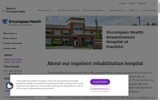 Encompass Health Rehabilitation Hospital of Franklin