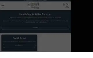 Memorial Hermann Surgical Hospital First Colony website