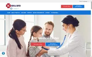 ABC Medical Center website