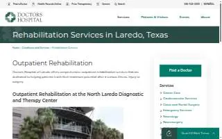 Providence Hospital of Laredo website