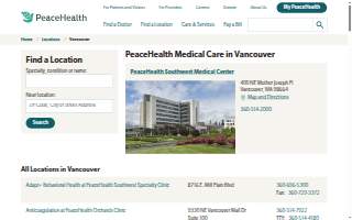PeaceHealth Southwest Physicians Pavilion