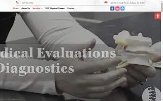 Advanced Medical Centers website