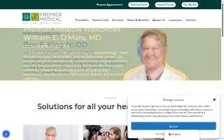 Premier Medical Group East website