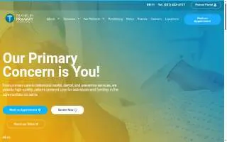 Franklin Primary Health Care website