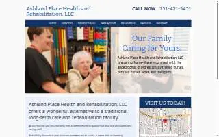 Ashland Place Health and Rehabilitation, LLC website