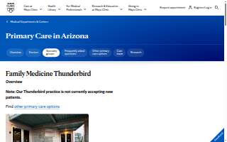 Mayo Clinic Family Medicine - Thunderbird