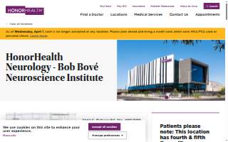 HonorHealth Neurology - Bob Bové Neuroscience Institute