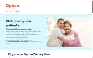 Optum Primary Care - Glendale website