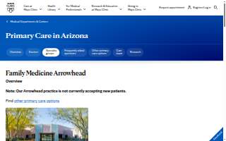 Mayo Clinic Family Medicine - Arrowhead
