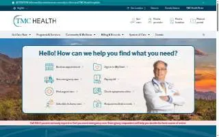 Medical Center Of Arizona website