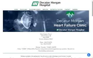 Decatur Morgan Heart Failure Clinic website