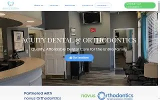 Coosaw Dental & Orthodontics website