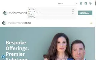 The Hormone Zone Prescott website