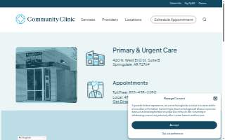 Community Clinic Primary & Urgent Care - Springdale, AR - Elmdale Elementary School
