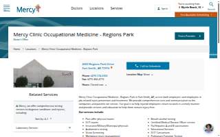 Mercy Clinic Occupational Medicine-Regions Park