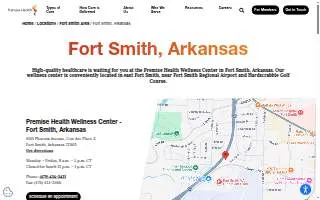 Premise Health Wellness Center - Fort Smith website