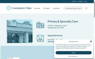 Community Clinic Primary & Specialty Care - Fayetteville, AR - Citizens Dr