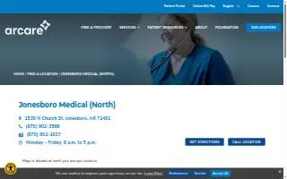 Arcare Jonesboro (North) website