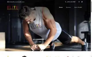 Elite Men's Health website