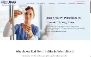 Red River Health Ambulatory Infusion Clinic, Jonesboro website