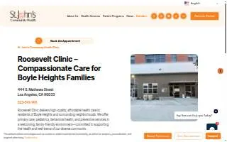 St. John’s Community Health Roosevelt Health Center website