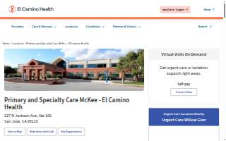 Primary and Specialty Care McKee - El Camino Health