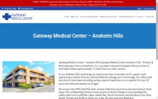 Gateway Medical Center Anaheim Hills