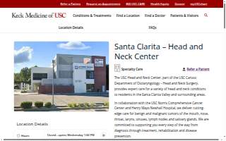 Keck Medicine of USC - Head and Neck Center - Santa Clarita