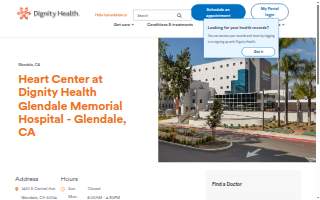 Heart Care - Dignity Health - Glendale Memorial Hospital and Health Center
