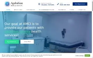 Agababian Medical Clinic Inc website