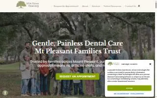 Old Mt. Pleasant Dentistry of Mt Pleasant website