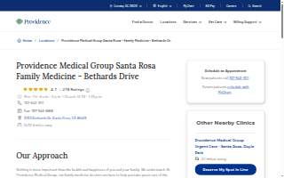 Providence Medical Group Santa Rosa Family Medicine - Bethards Drive