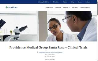 Providence Medical Group Santa Rosa - Clinical Trials