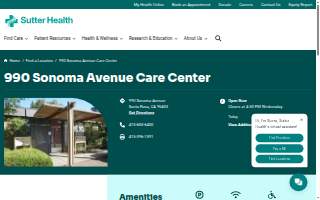 990 Sonoma Avenue Care Center