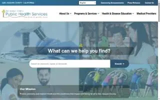 Stockton Health Center website