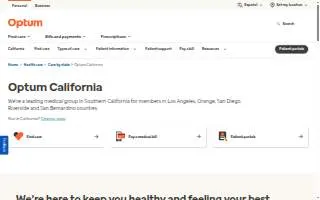 Optum - Riverside website