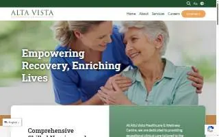Alta Vista Healthcare & Wellness Centre website