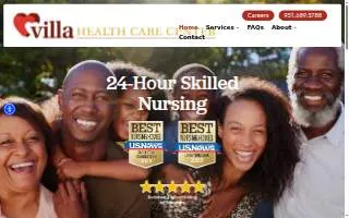 Villa Health Care Center website