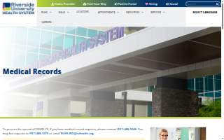Riverside University Health System medical records
