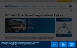 UCI Health Susan Samueli Integrative Health Institute