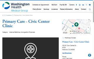 Washington Health Civic Center Primary Care