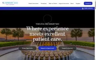 Summerville Oral Surgery website
