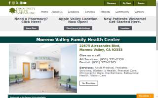 Moreno Valley Family Health Center