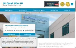 Palomar Health Rehabilitation Institute website