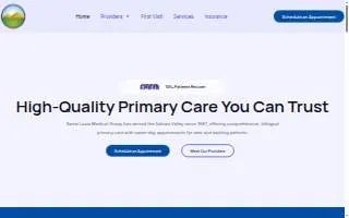 Santa Lucia Medical Group website