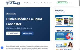 Clínica Médica La Salud - Lancaster
