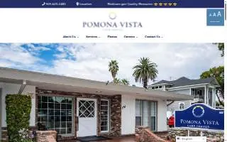 Pomona Vista Care Center website