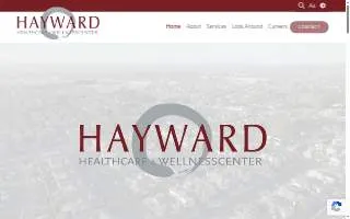 Hayward Healthcare & Wellness Center website