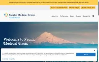 Pacific Medical Group website
